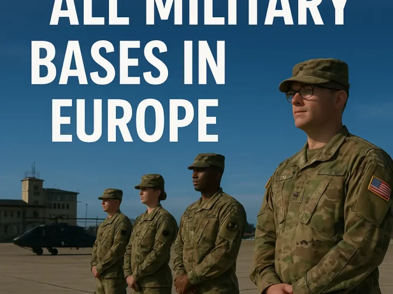 military bases in europe