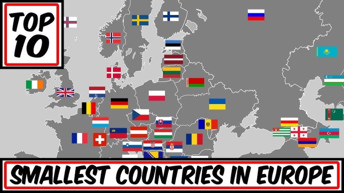 smallest countries in europe